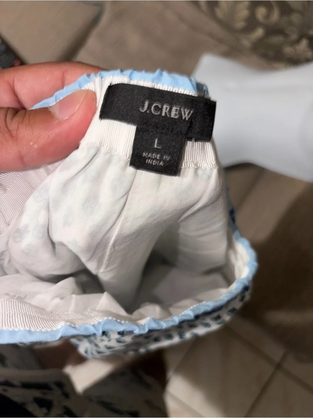 j.crew top and skirt